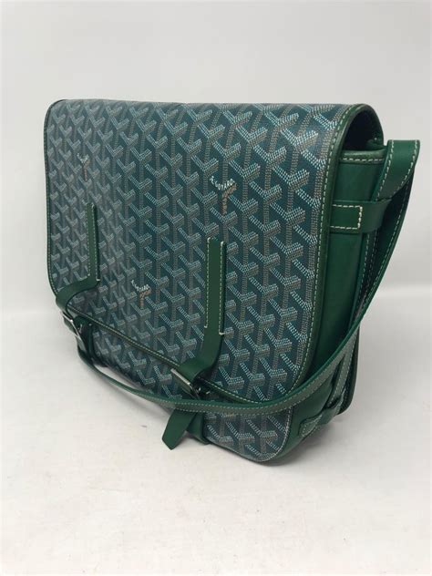 goyard green handbag|genuine Goyard crossbody bags.